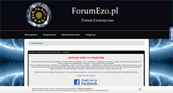 Desktop Screenshot of forumezo.pl